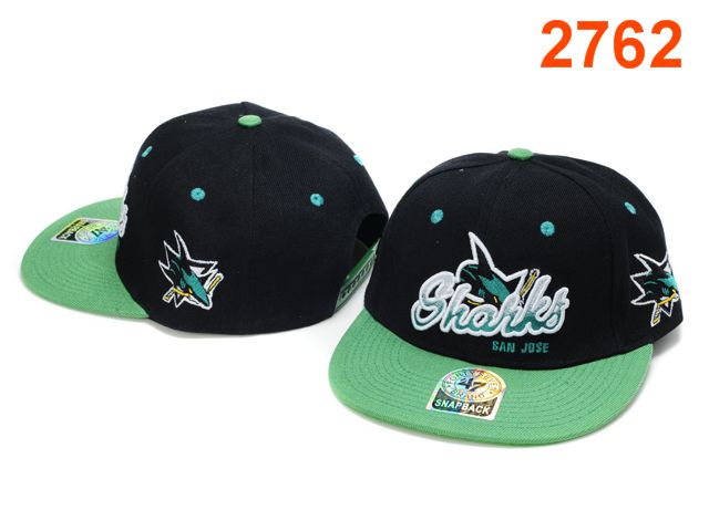 San Jose Sharks 47 Brand Snapback Hat PT05
